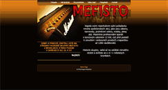 Desktop Screenshot of mefisto-mohelnice.cz